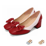 Retro Mary Jane High Heel Shoes