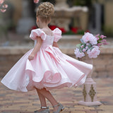 Bella Puffy Flower Girl Dress