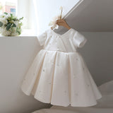 Everly Simple Flower Girl Dress