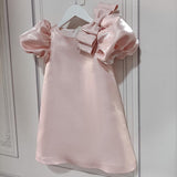 Claire Simple A-Line Girl Dress