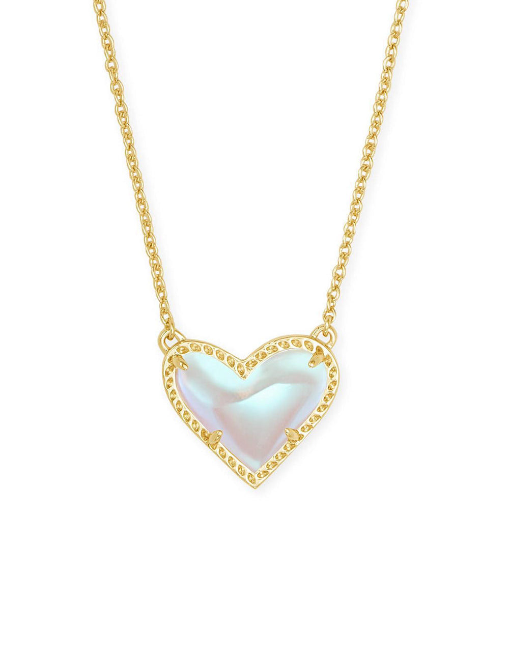 Heart Pendant Adjustable Clavicle Necklace