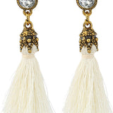 Red Tassels Earrings