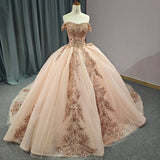 Classic Organza with Embroidery Cap Sleeve Sequined Quinceanera Dresses