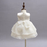 Mila Lace Organza Flower Girl Dress