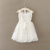 Evelyn Lace Two-Piece Set Flower Girl Dress