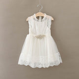 Evelyn Lace Two-Piece Set Flower Girl Dress