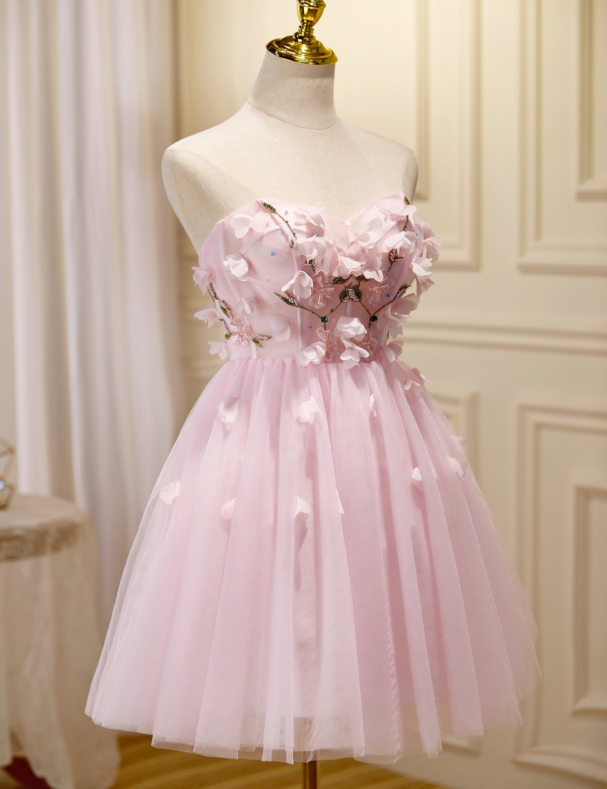 Wisteria |A-line Tulle Short Homecoming Dress