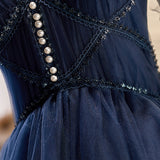 Samara |A-line V Neck Tulle Homecoming Dresses