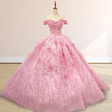 Iraiz | Quinceanera Dress Luxury Ball Gown Appliques Off the Shoulder Sweet Dresses Beading