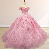 Iraiz | Quinceanera Dress Luxury Ball Gown Appliques Off the Shoulder Sweet Dresses Beading