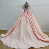 Romantic Quinceanera Organza Dress Ball Gown