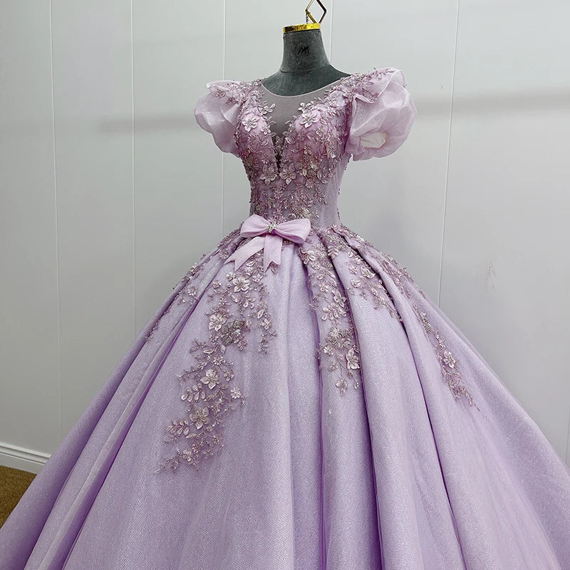 Romantic Quinceanera Organza Dress Ball Gown