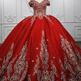 Stylish Embroidery Ball Gown Sweetheart Sleeveless Quinceanera Dresses Prom Dresses