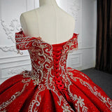 Stylish Embroidery Ball Gown Sweetheart Sleeveless Quinceanera Dresses Prom Dresses