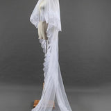 Two-Tier Tulle Lace Edge Bridal Veil Wedding Veil