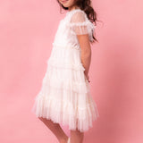 Eliana Layered Tulle Flower Girl Dress