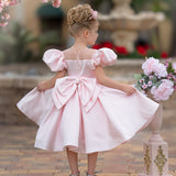 Bella Puffy Flower Girl Dress