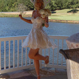 Skylar |A-Line Sweetheart Homecoming Dress