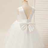 Lydia Beaded Tulle Flower Girl Dress