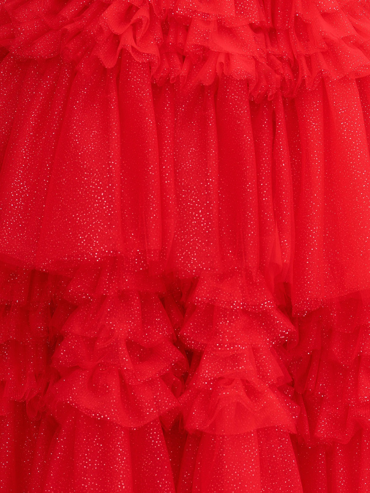 Adelyn |A-Line Sweetheart Tiered Long Tulle Prom Dress