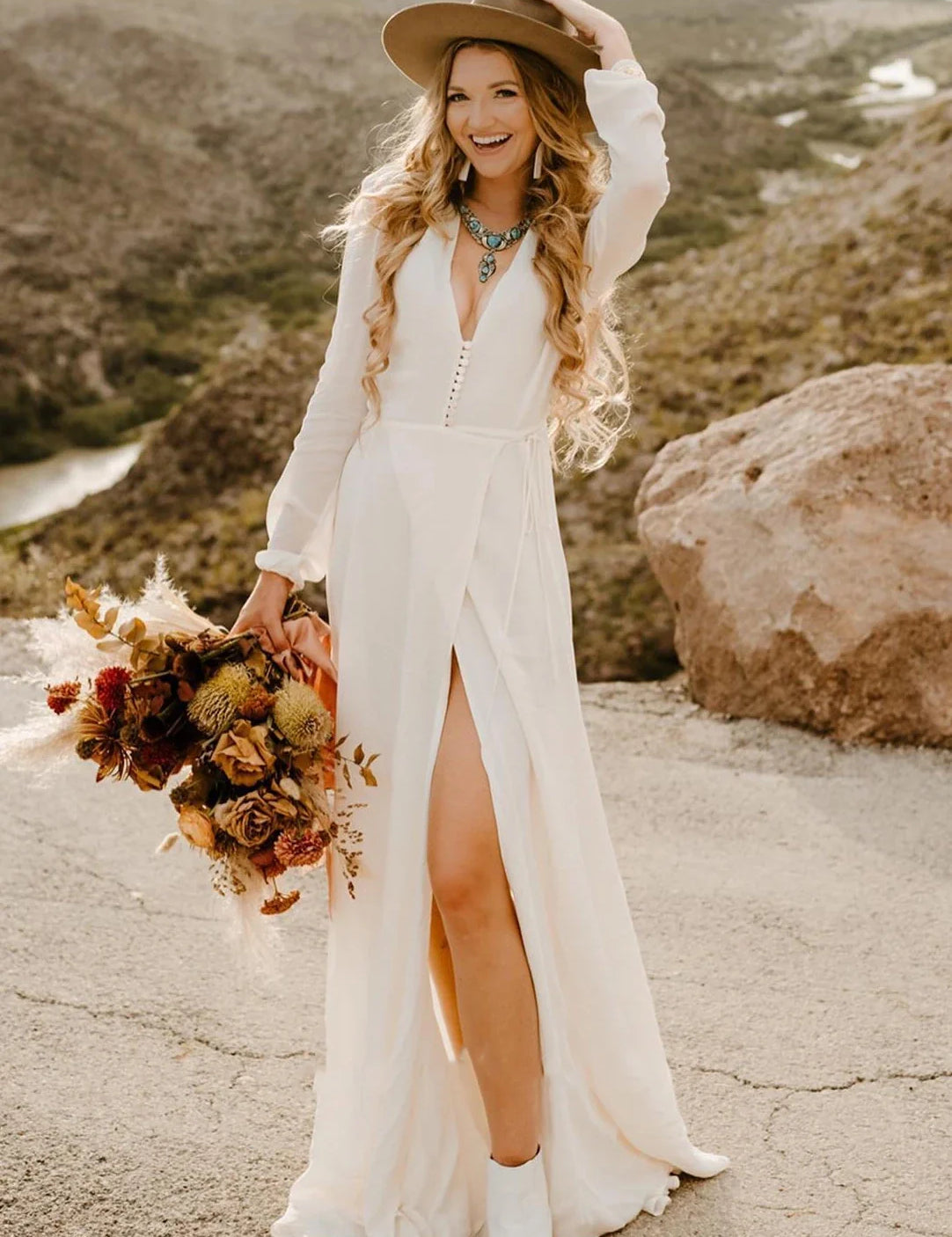 Casual chic shops wedding dresses