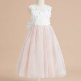 Zoe Floral Lace Flower Girl Dress