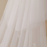 Delicate Flower Lace Cathedral Veil Bridal Veil Wedding Veil