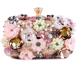 Dinner Clutch with Flower