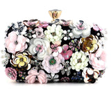 Dinner Clutch with Flower