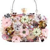 Dinner Clutch with Flower