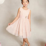 Ellie Simple Tulle Flower Girl Dress