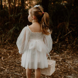 Elle Long Sleeves Flower Girl Dress