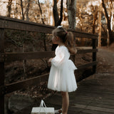 Elle Long Sleeves Flower Girl Dress