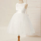 Lydia Beaded Tulle Flower Girl Dress