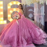 Gold Off Shoulder Quinceanera Dresses Lace Dress with Appliques