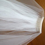 Ivory Tulle Wedding Veils Bridal Cathedral Veil