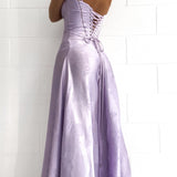 Phantasia | Mermaid Lavender Spaghetti Straps Prom Dress