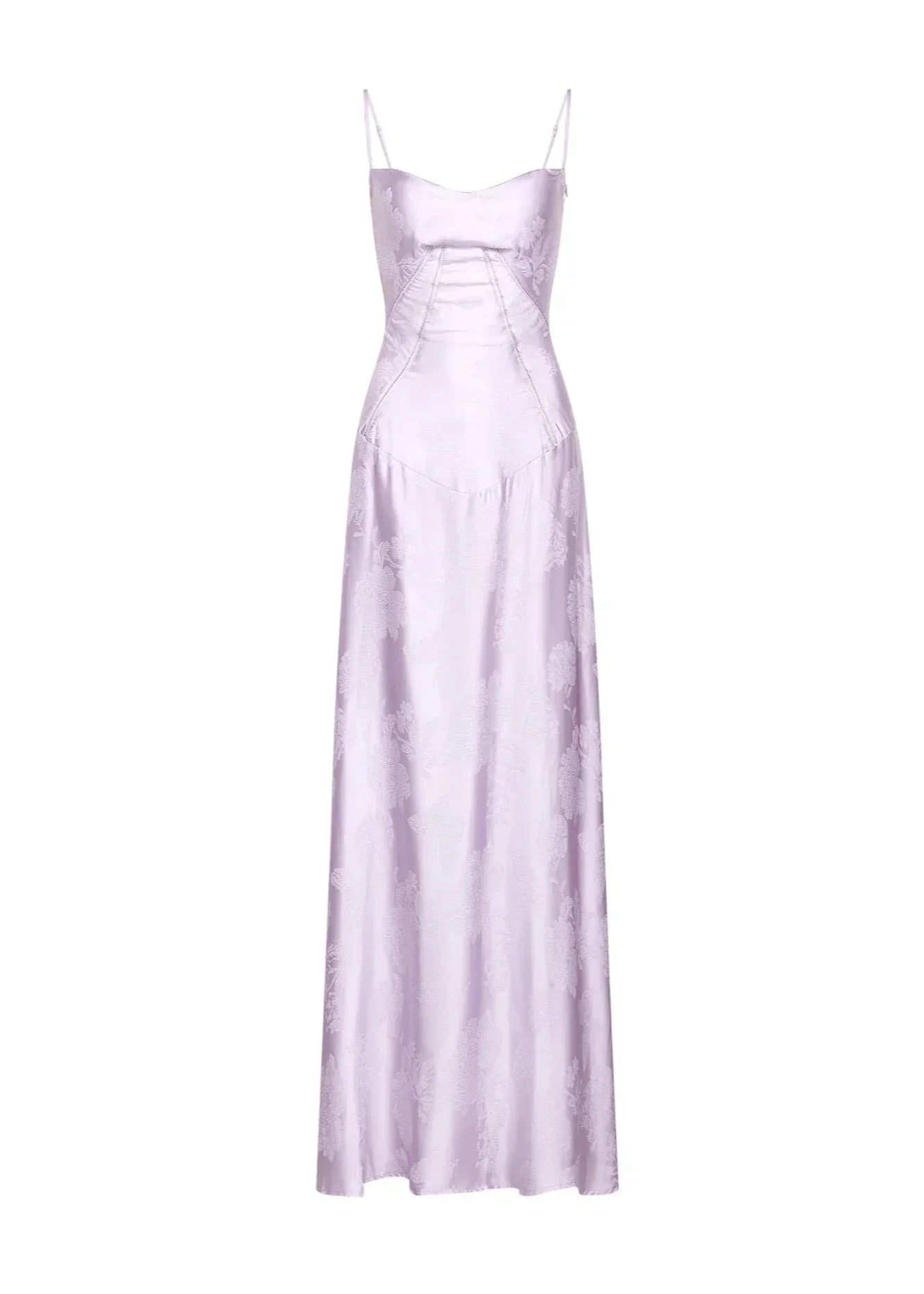 Phantasia | Mermaid Lavender Spaghetti Straps Prom Dress