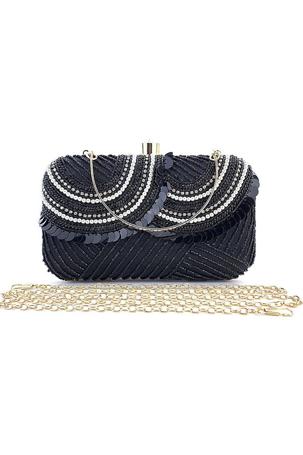 Sequins Square Party Handbag