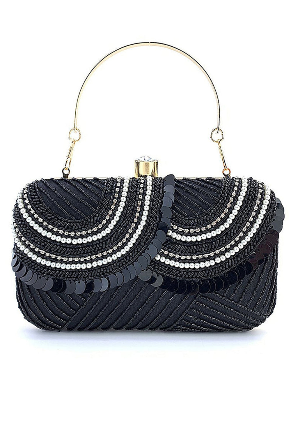 Sequins Square Party Handbag