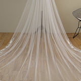 Stunning Flower Lace Cathedral Veil Bridal Veil Wedding Veil