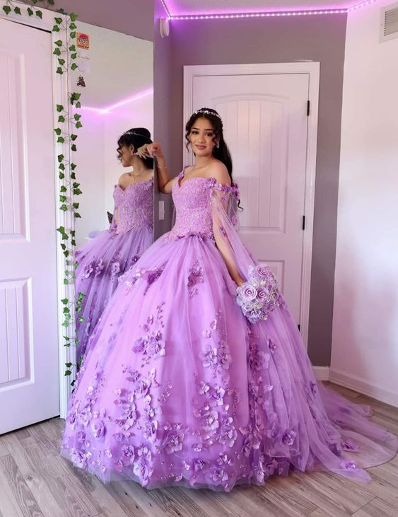 Stunning Tulle Quinceanera Dresses Ball Gown Dress