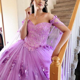 Stunning Tulle Quinceanera Dresses Ball Gown Dress