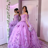 Stunning Tulle Quinceanera Dresses Ball Gown Dress